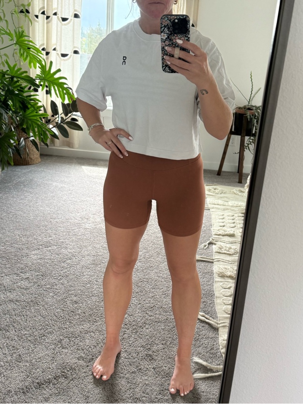 Free people never better 5” bike shorts